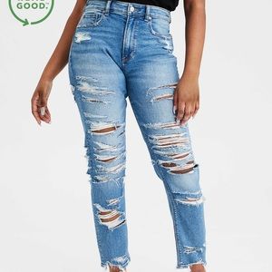 American Eagle Stretch Mom Jeans